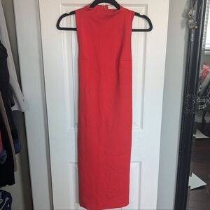 Babaton Red Midi Dress